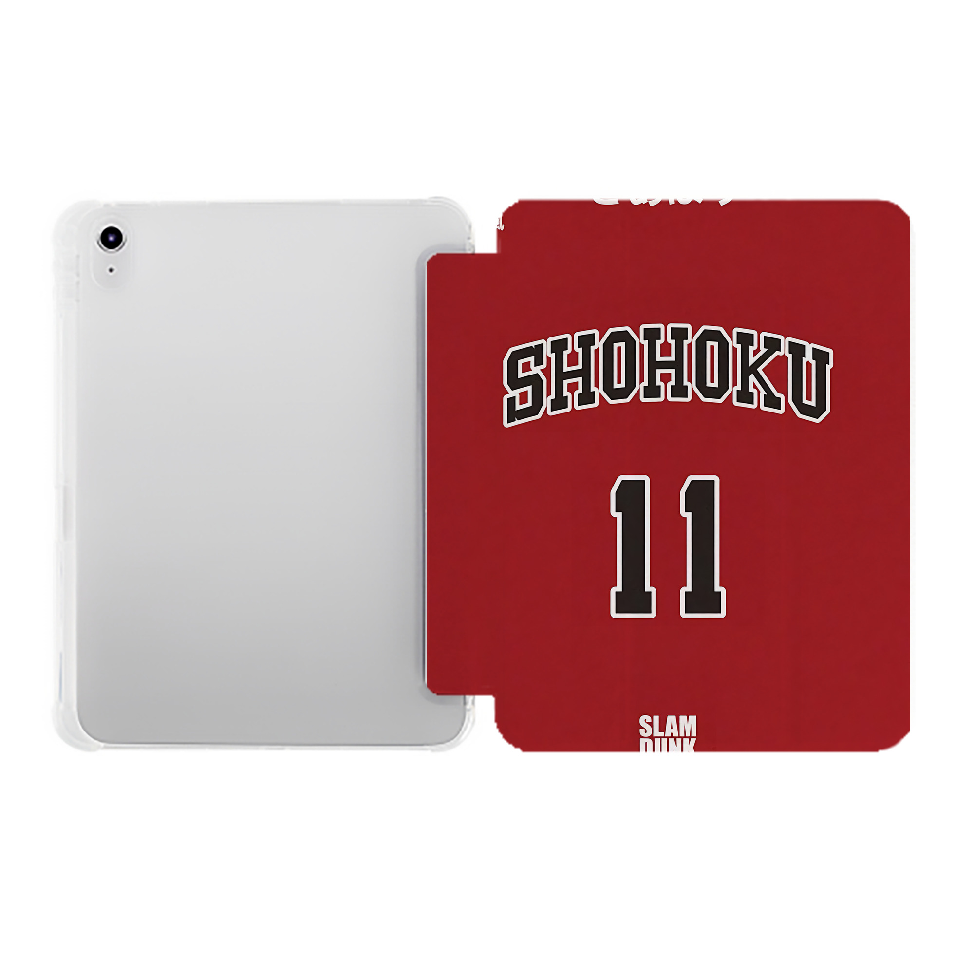 （画像用） SLAM DUNK／スラムダンク IPad ケース ペン収納付き 三つ折りスタンド PUレザー×シリコン 対応機種9.5/10.5/10.9インチ